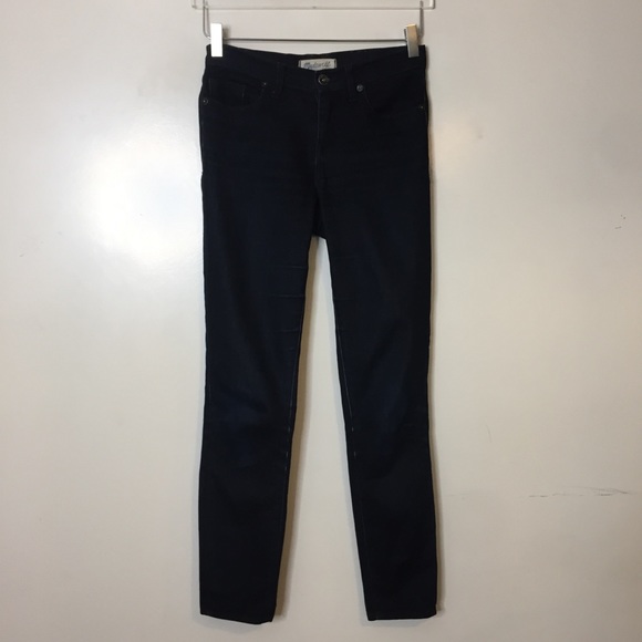 Madewell Skinny Dark Blue Jeans. Size 26 - Picture 4 of 7